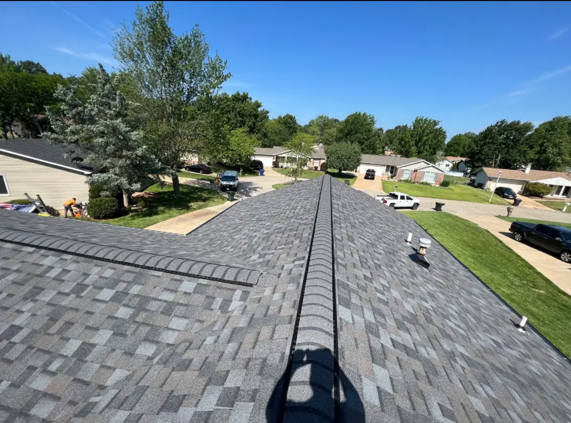 Storm damage repair project #8 by Our Local Roofers in Greater St. Charles Area