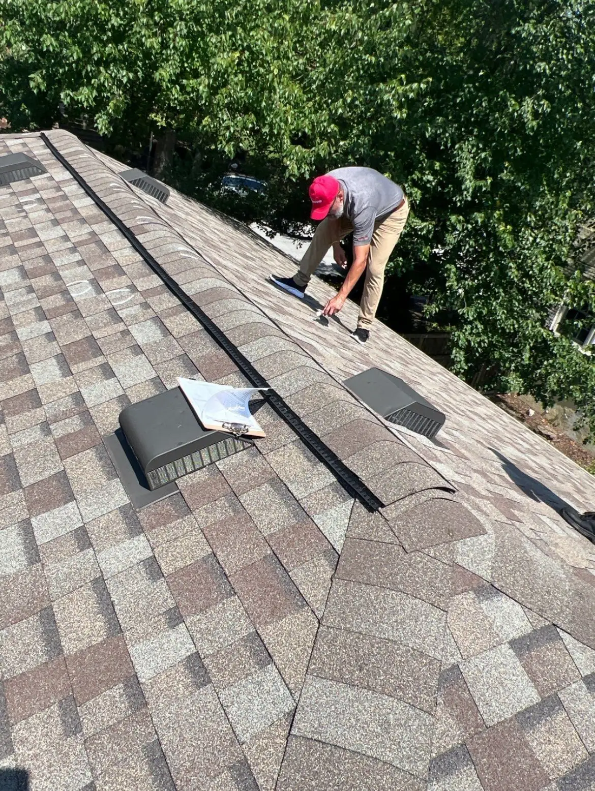 Shingle installation project #9 by Our Local Roofers in Greater St. Charles Area
