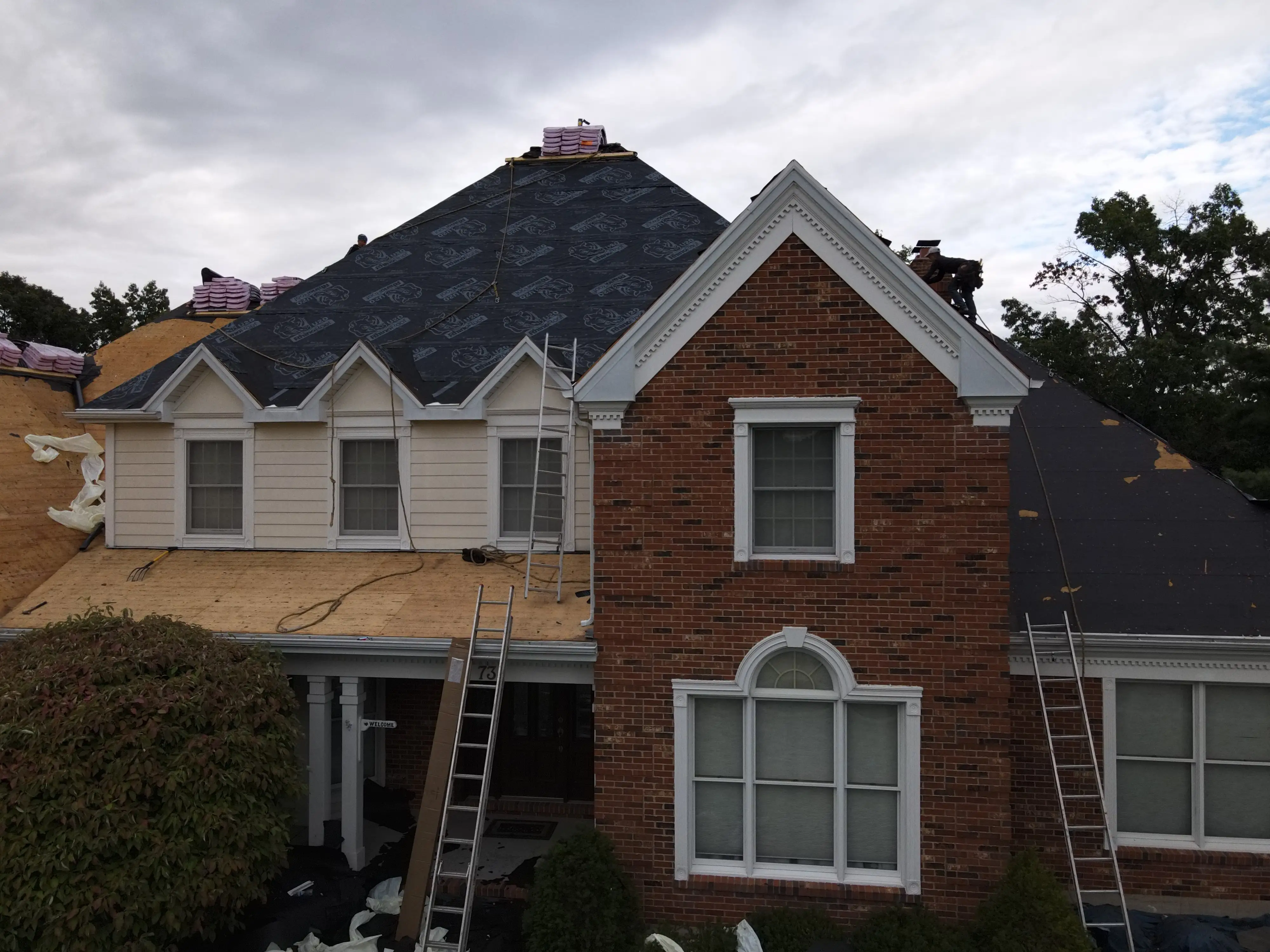 Shingle installation project #21 by Our Local Roofers in Greater St. Charles Area
