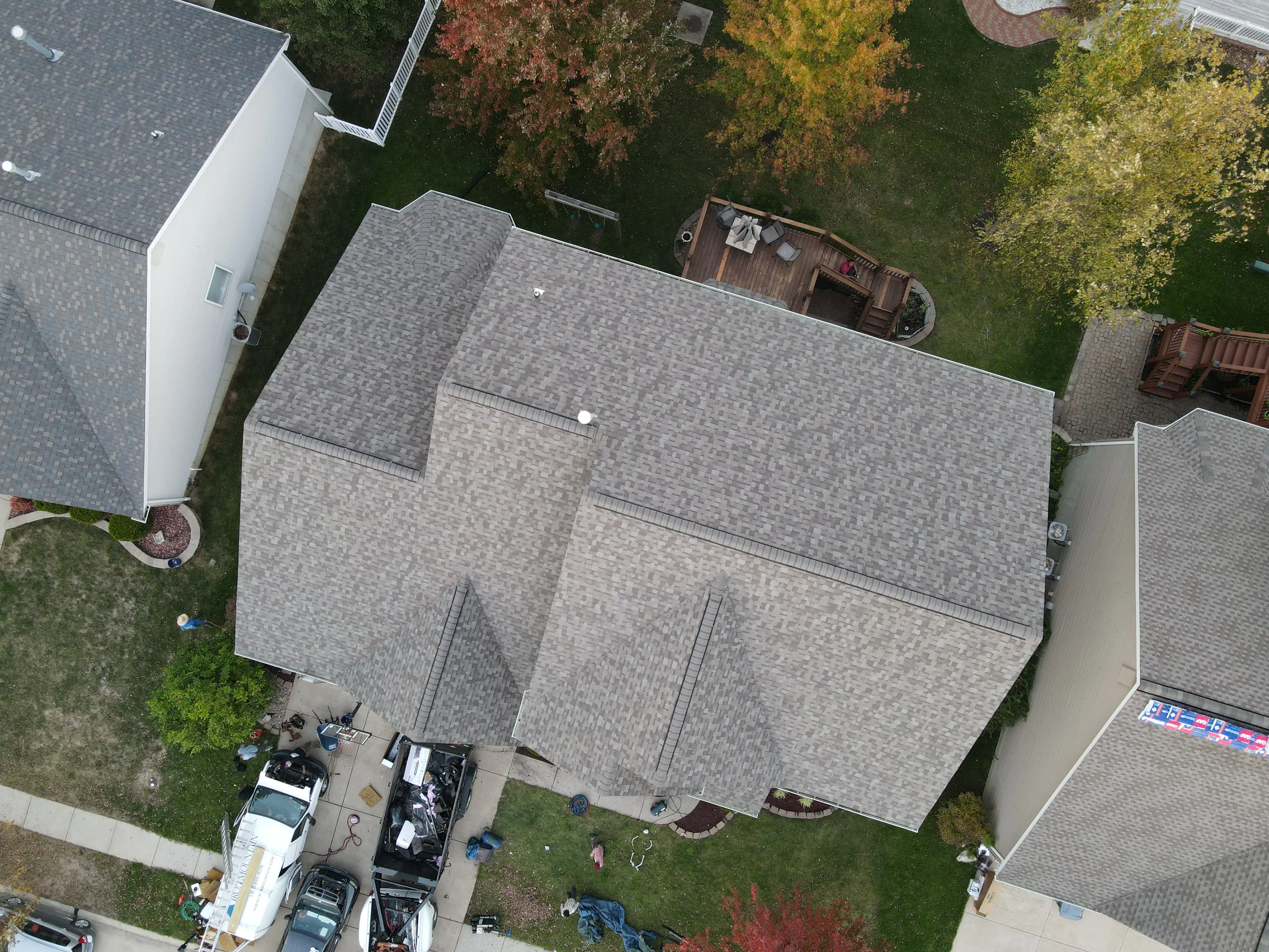 Complete roof restoration project #28 by Our Local Roofers in Greater St. Charles Area