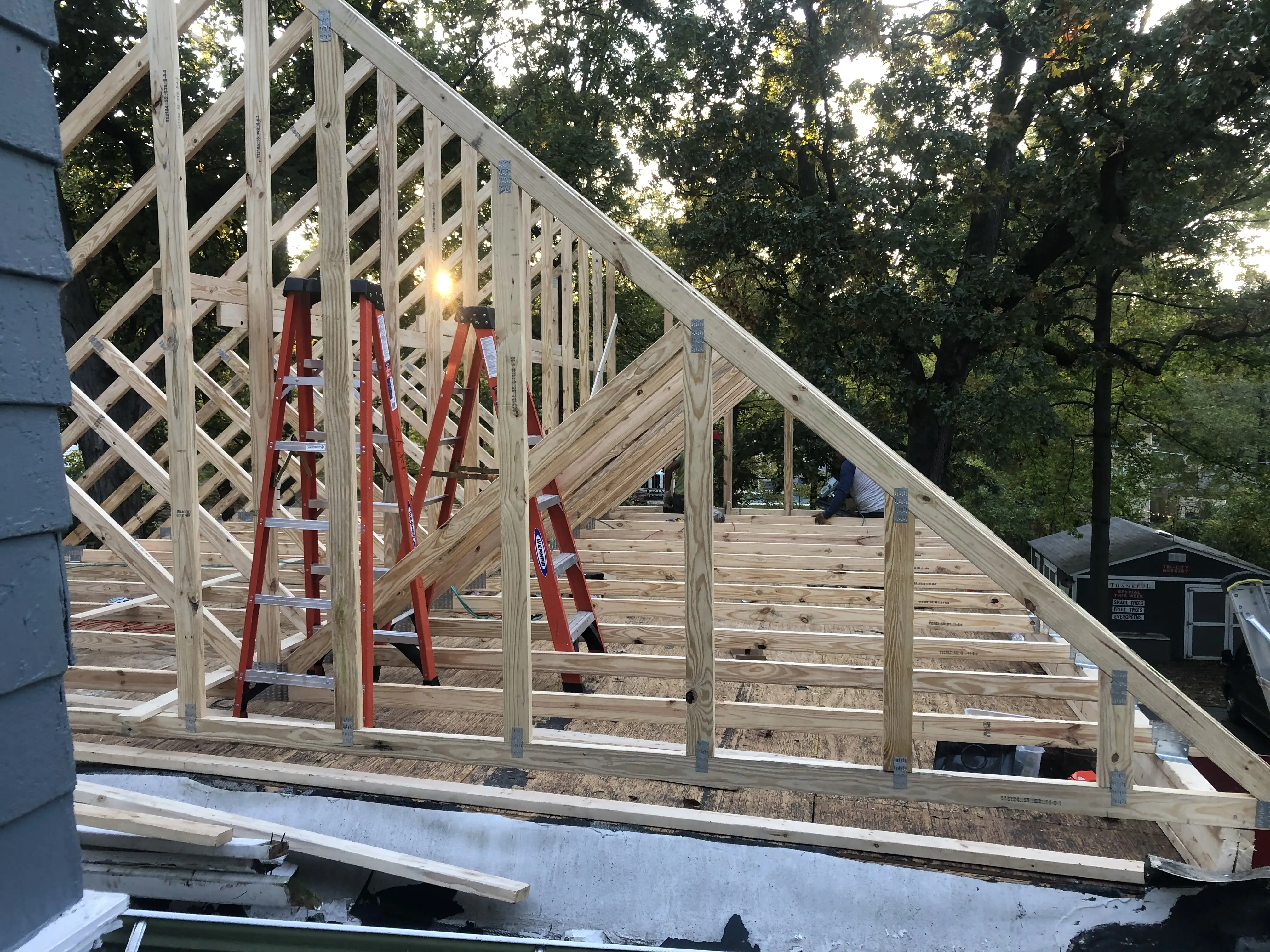 Complete roof restoration project #46 by Our Local Roofers in Greater St. Charles Area